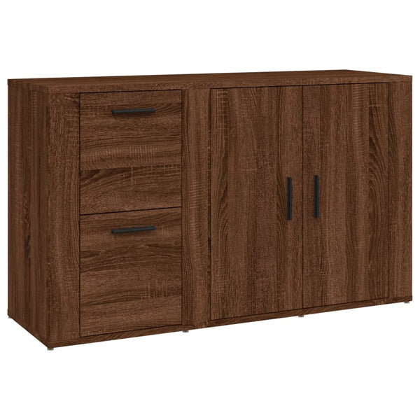 Sideboard Braun Eichen-Optik 100 cm