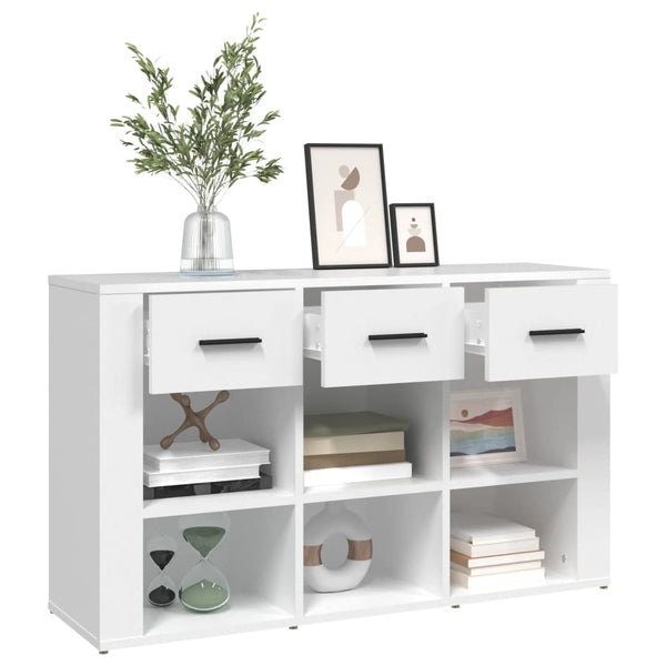 Weißes Sideboard 100 cm Holzwerkstoff