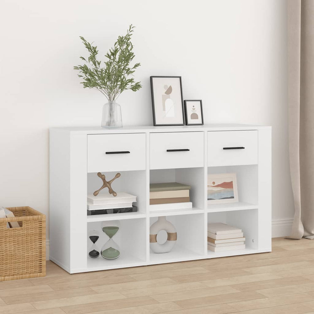 Weißes Sideboard 100 cm Holzwerkstoff