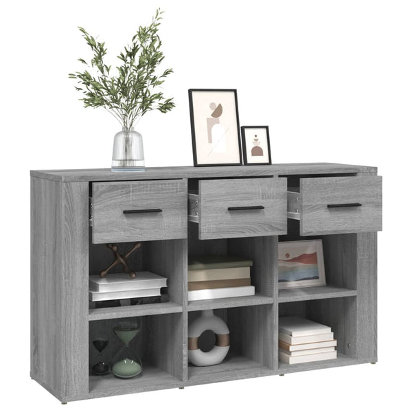Sideboard Grau Sonoma 100 cm