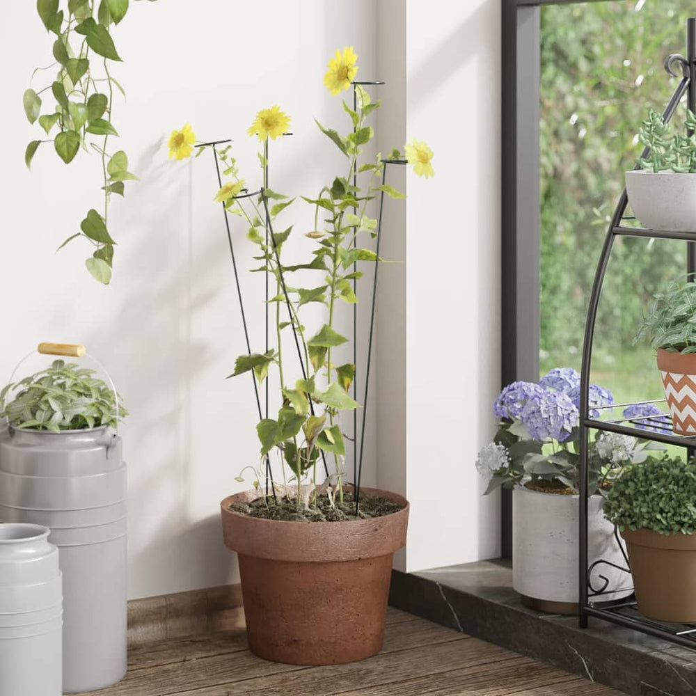 Pflanzenstützen Dunkelgrün 40cm, 20er-Set