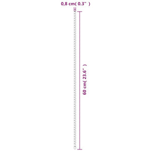 Pflanzenstützen 60cm, 30er Set, Grün