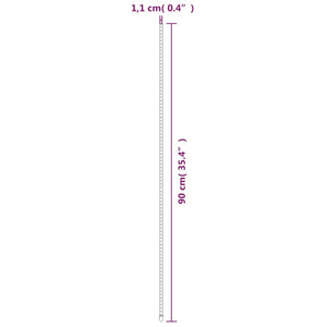 Pflanzenstützen 30 Stk. Stahl Grün 90cm