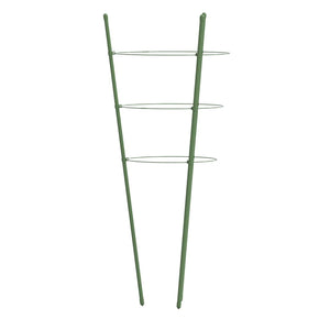 Pflanzenstützen mit Ringen, 60cm, 5er-Set