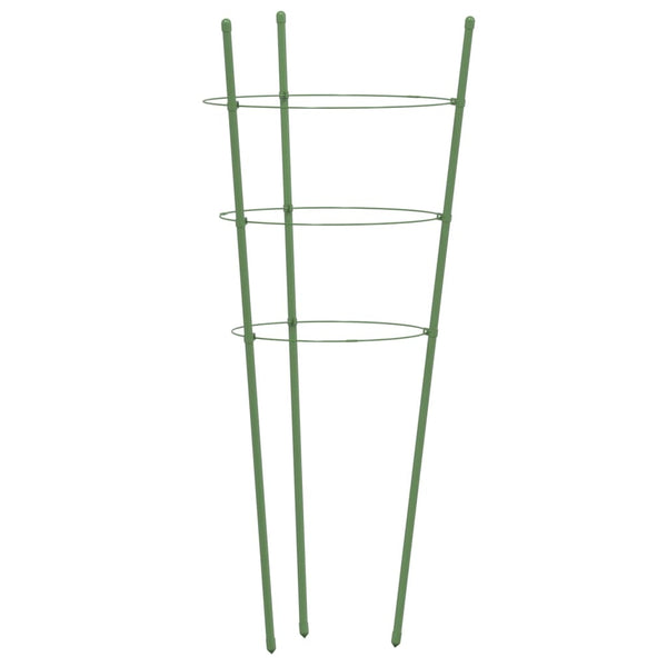 Pflanzenstütze mit Ringen, 75cm, 5er Set