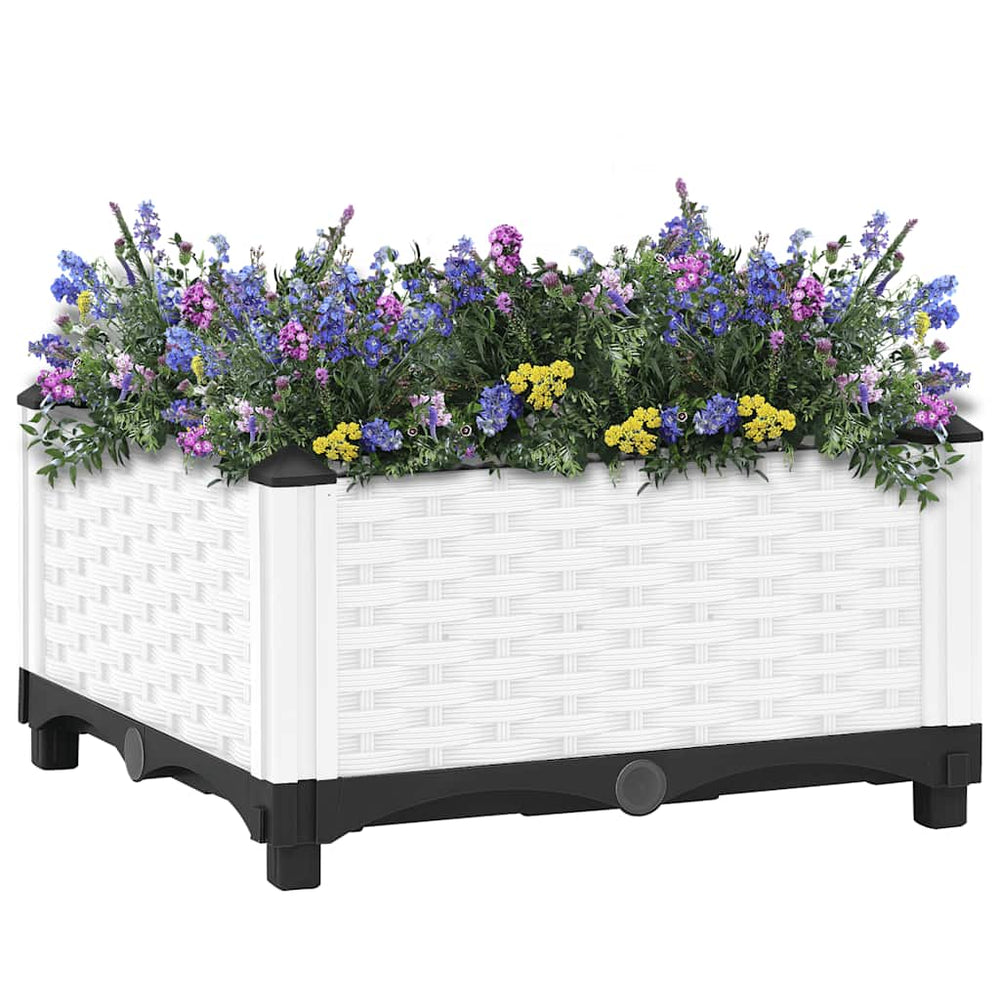 vidaXL Raised Garden Bed 40x40x23 cm Polypropylene
