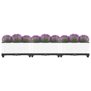 Hochbeet 120x40x23 cm Polypropylen