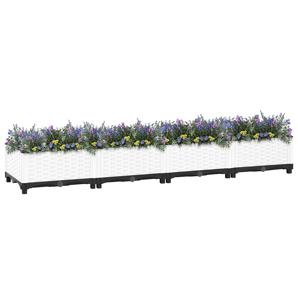 vidaXL Raised Garden Bed 160x40x23 cm Polypropylene