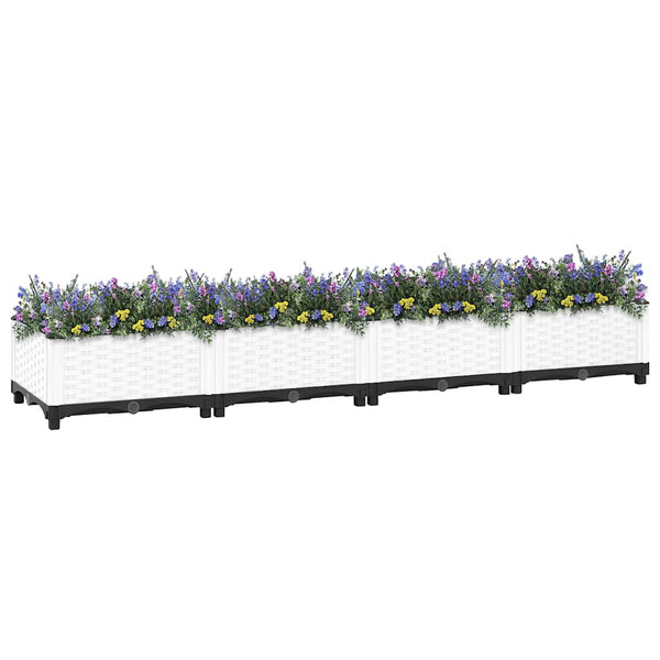 Hochbeet 160x40x23 cm Polypropylen