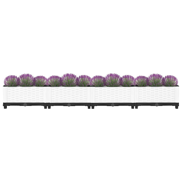 Hochbeet 160x40x23 cm Polypropylen