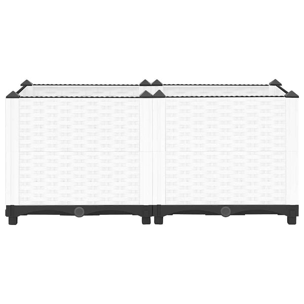 Hochbeet 80x40x38 cm Polypropylen