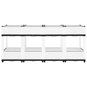 Hochbeet 160x40x71 cm Polypropylen