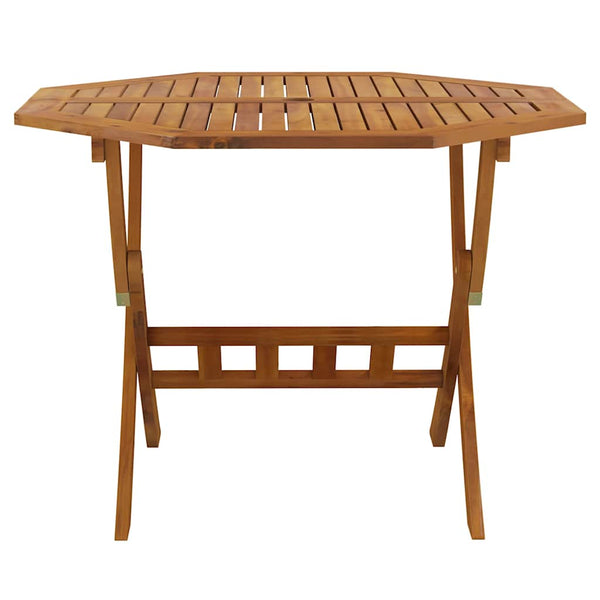 Klappbarer Gartentisch Akazie 90x75 cm