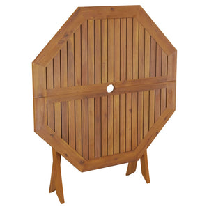 Klappbarer Gartentisch Akazie 90x75 cm