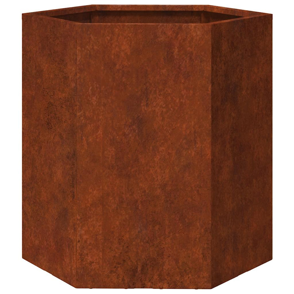 Pflanzkübel Rost Cortenstahl 40x40x45 cm