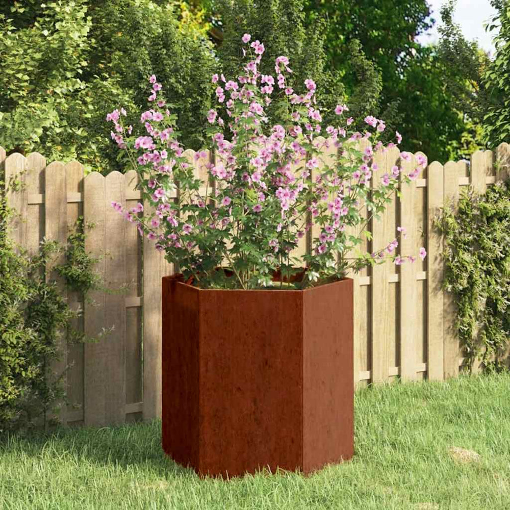 Pflanzkübel Rost Cortenstahl 40x40x45 cm