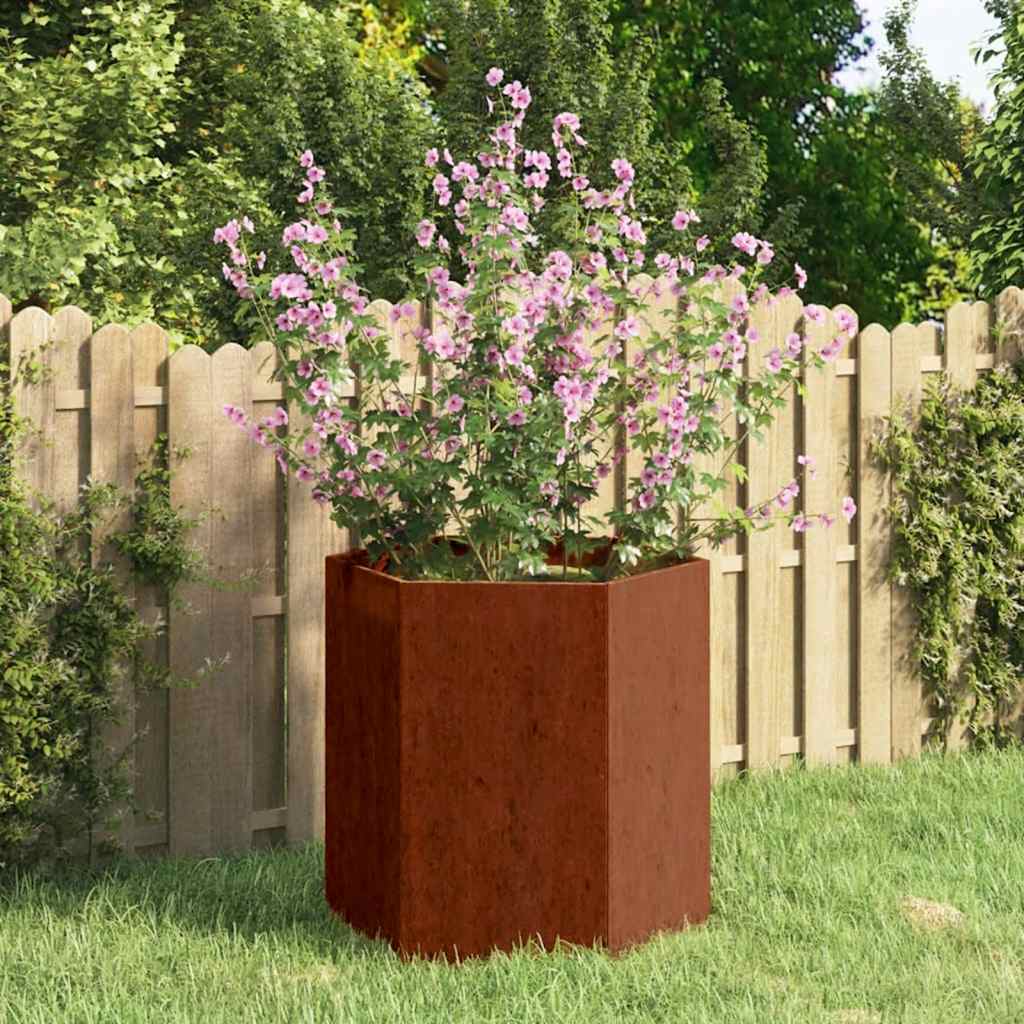 Pflanzkübel Rost Cortenstahl 40x40x45 cm