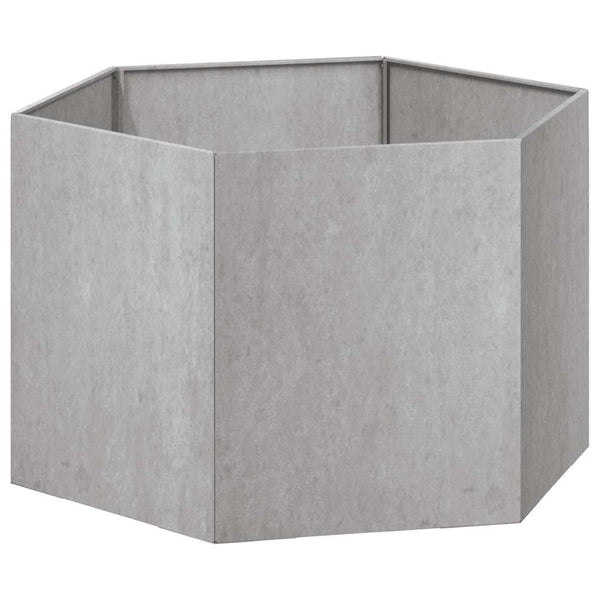 Rostiger Pflanzkübel Cortenstahl 60x60x45cm