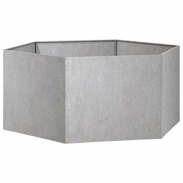 Cortenstahl Pflanzkübel Rostig 90x90x45cm