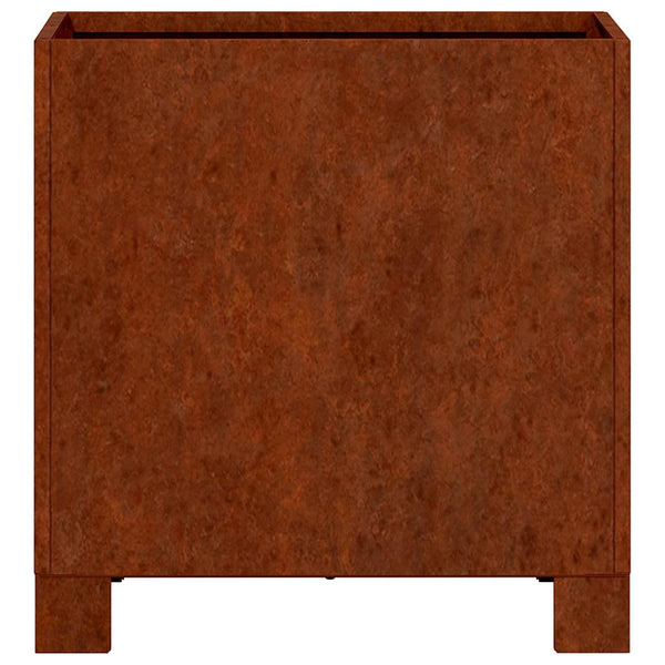 Cortenstahl Pflanzkübel Rost Optik 30x30x30 cm