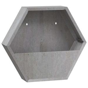 vidaXL Jardinière murale 2 pcs Acier corten rouillé 46x10x40 cm