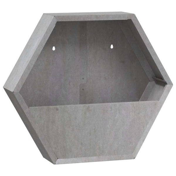 vidaXL Jardinière murale 2 pcs Acier corten rouillé 46x10x40 cm