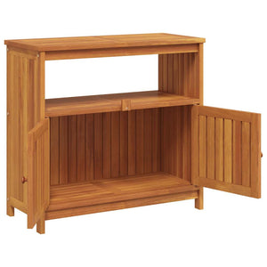 Garten-Konsolentisch 80x35x75 cm Massivholz Akazie