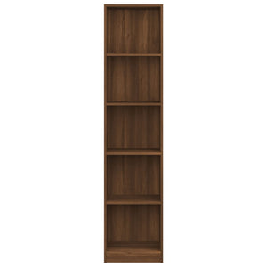 Bücherregal Braun Eiche 175 cm