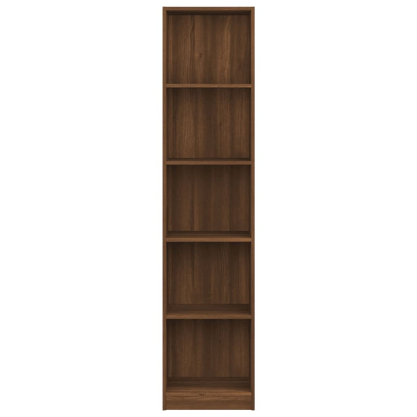Bücherregal Braun Eiche 175 cm