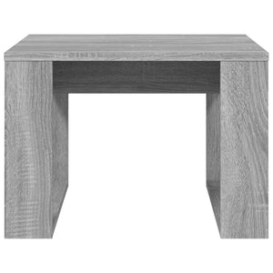 Grauer Beistelltisch Sonoma 50x50 cm