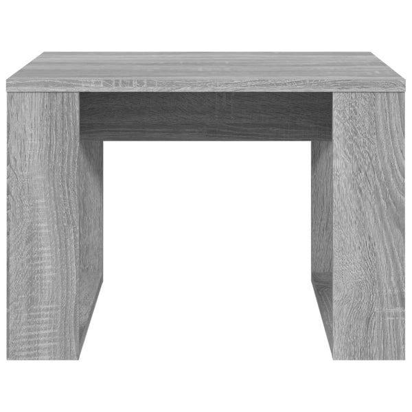 Grauer Beistelltisch Sonoma 50x50 cm