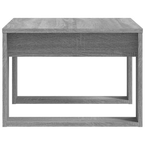 Grauer Beistelltisch Sonoma 50x50 cm