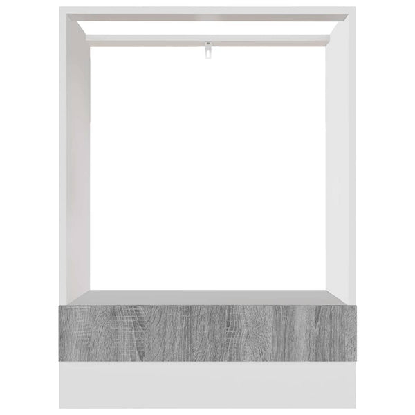 Herdumbauschrank Lyon Grau Sonoma 60 cm