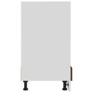 Herdumbauschrank Lyon Braun Eichenoptik 60 cm