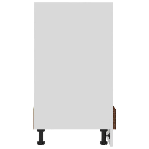 Herdumbauschrank Lyon Braun Eichenoptik 60 cm