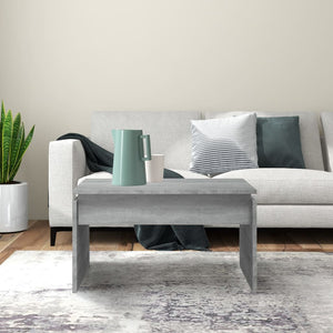 Grauer Couchtisch Sonoma, 68x50 cm