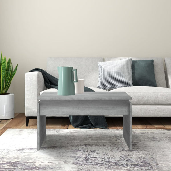Grauer Couchtisch Sonoma, 68x50 cm
