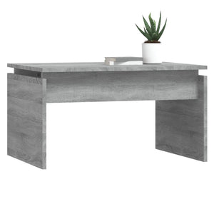 Grauer Couchtisch Sonoma, 68x50 cm