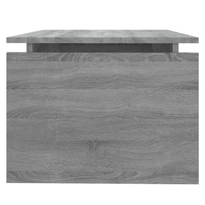 Grauer Couchtisch Sonoma, 68x50 cm