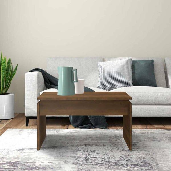 Couchtisch Braun Eichen-Optik 68x50 cm