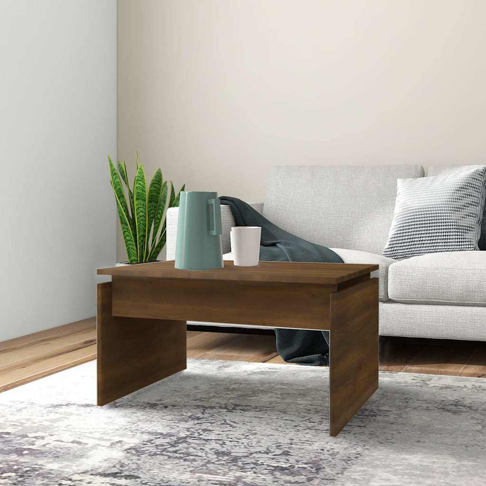 Couchtisch Braun Eichen-Optik 68x50 cm