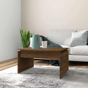 Couchtisch Braun Eichen-Optik 68x50 cm