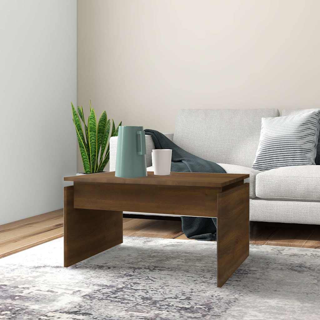 Couchtisch Braun Eichen-Optik 68x50 cm