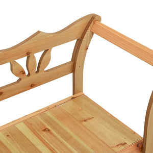 Sitzbank Tanne Massivholz 107 cm