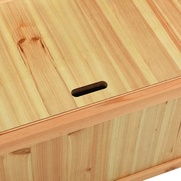 Sitzbank Tanne Massivholz 107 cm