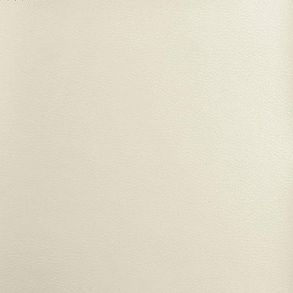 Creme Kunstleder Sitzbank, 100cm