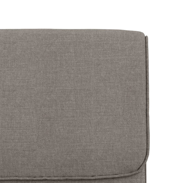 Taupe Loungesessel Stoff 55x64x80 cm