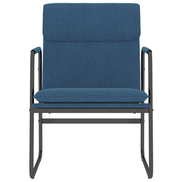 Blauer Stoff Loungesessel 55x64x80 cm