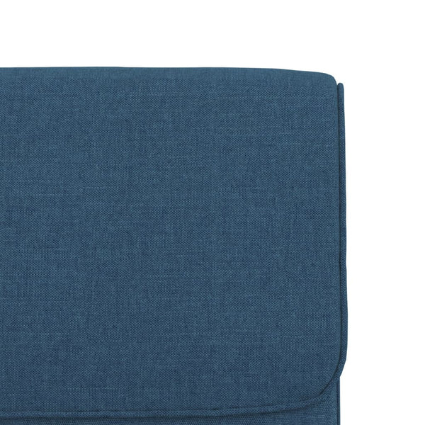 Blauer Stoff Loungesessel 55x64x80 cm