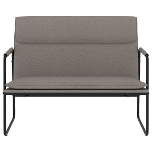 Sitzbank Taupe Stoff 100 cm